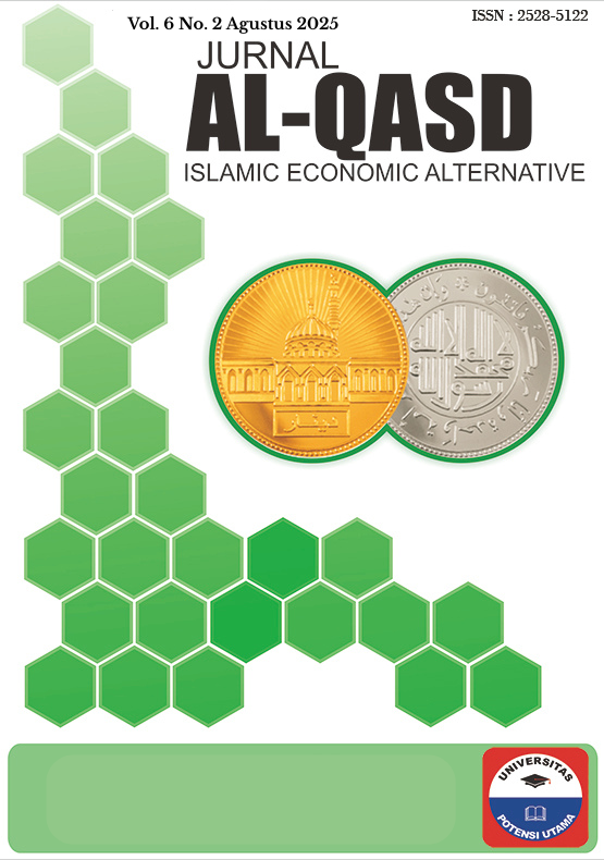 					View Vol. 6 No. 2 (2025): AL-QASD Agustus 2025
				